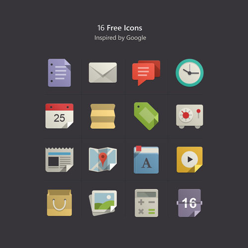 free flat icons