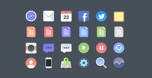 free flat icons