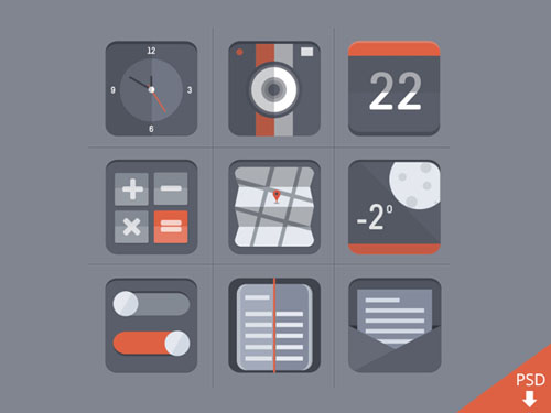 free flat icons