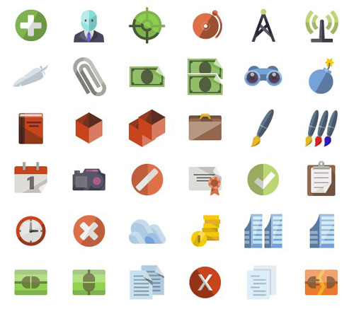 free flat icons