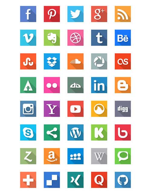 free flat icons