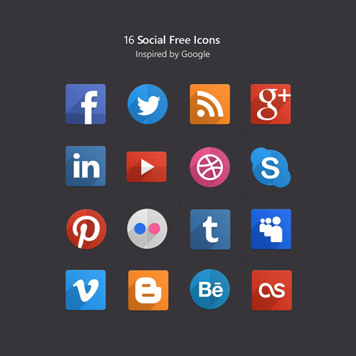 free flat icons