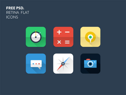 free flat icons