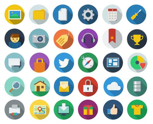 free flat icons