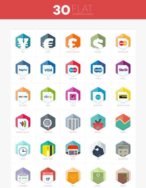 free flat icons