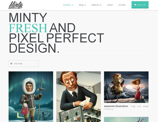 4.best portfolio wordpress themes