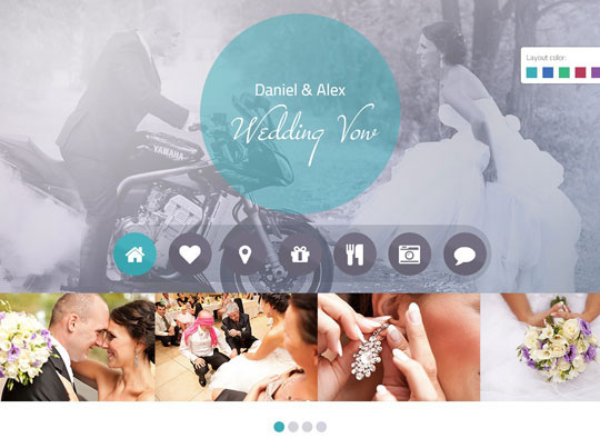 12.wordpress wedding themes