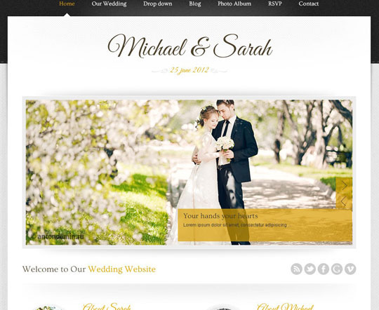 6.wordpress wedding themes