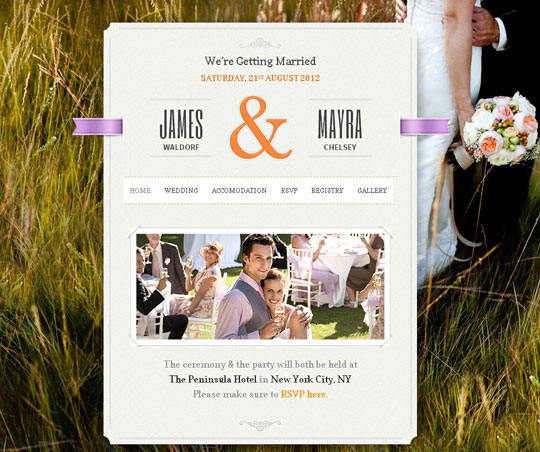 8.wordpress wedding themes