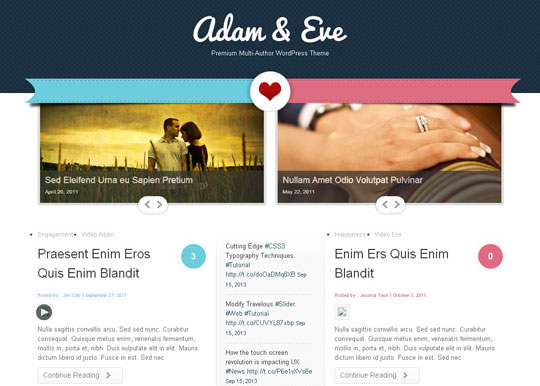 9.wordpress wedding themes