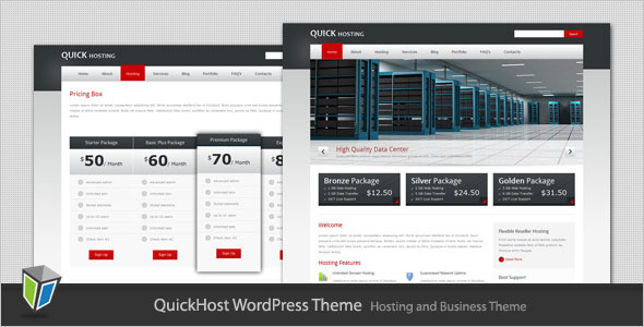 16.hosting wordpress theme