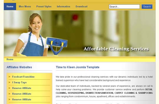 12.free joomla template