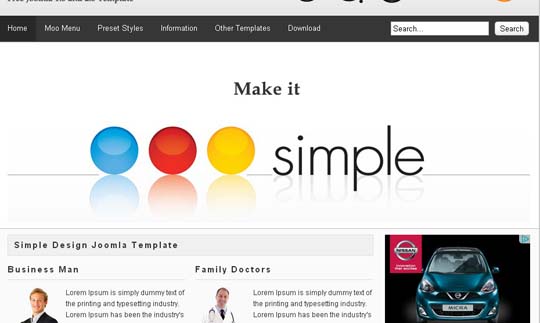 14.free joomla template