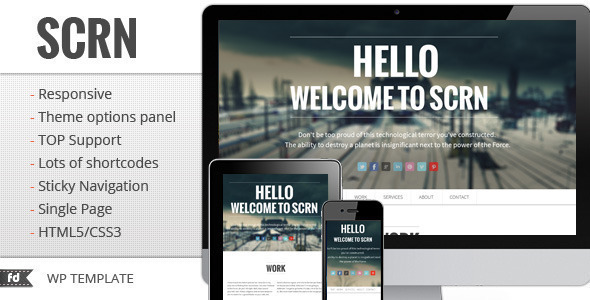 15.one page wordpress theme