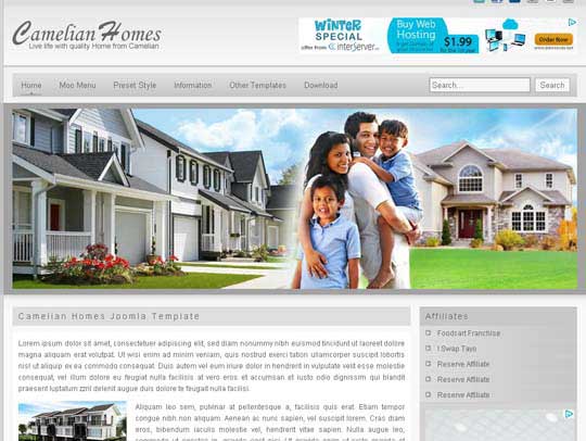 17.free joomla template