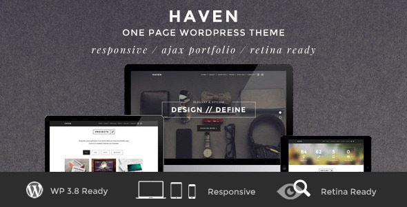 18.one page wordpress theme