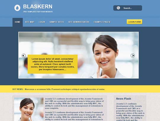 2.free joomla template