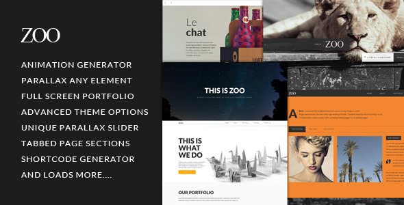 21.one page wordpress theme