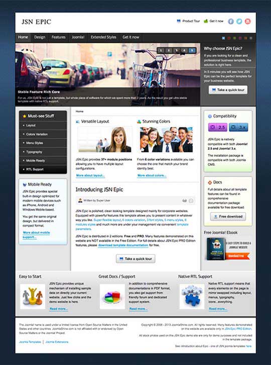 23.free joomla template