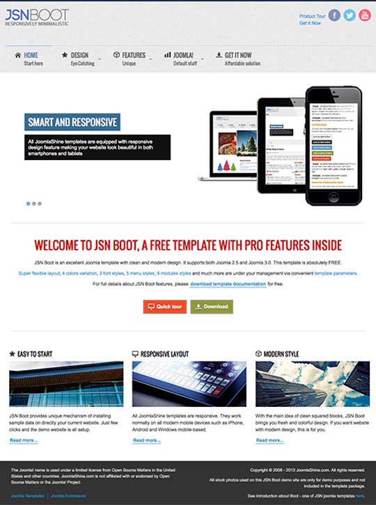 28.free joomla template