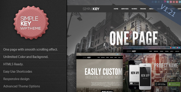 31.one page wordpress theme