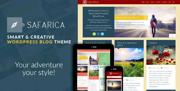 31.wordpress blogging theme