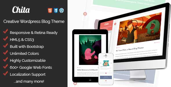 32.wordpress blogging theme