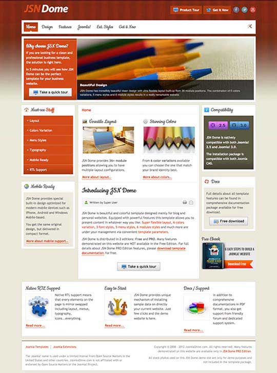 33.free joomla template