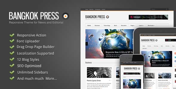 36.Wordpress news themes