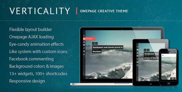 36.one page wordpress theme