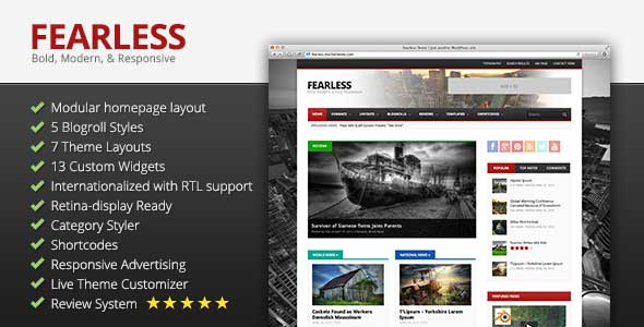 38.Wordpress news themes