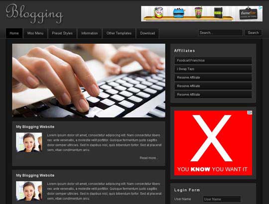 4.free joomla template