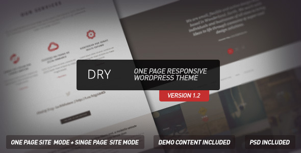 47.one page wordpress theme