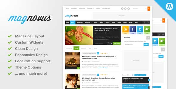 49.Wordpress news themes