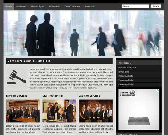 5.free joomla template