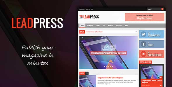 52.Wordpress news themes