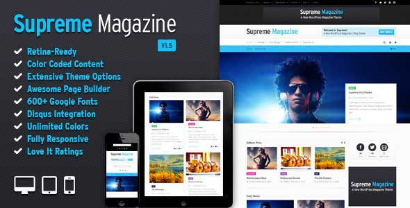 6.Wordpress news themes