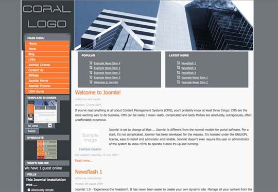 69.free joomla template