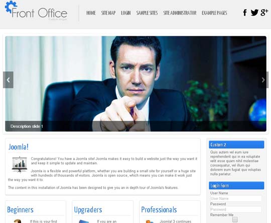 77.free joomla template