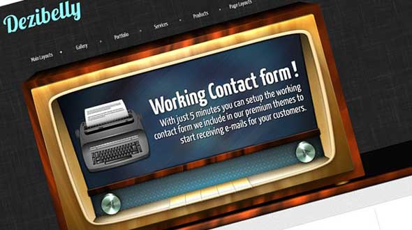 25.free and premium retro wordpress themes