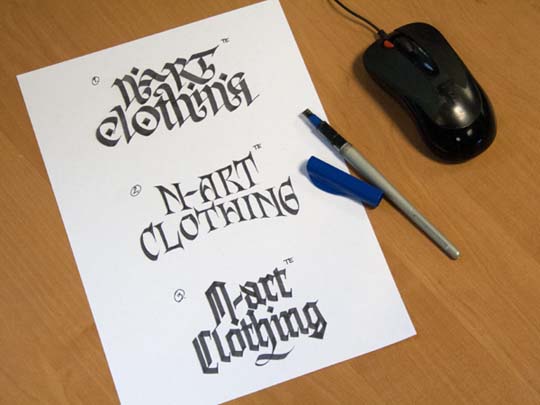 28.Calligraphy and Lettering Sketches