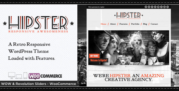 hanna retro wordpress theme free