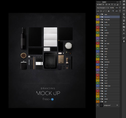 5.free branding mockup