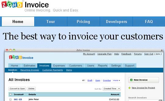 6.invoicing tool