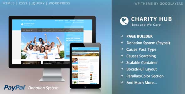 non profit wordpress themes