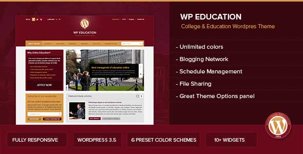 13.education wordpress theme
