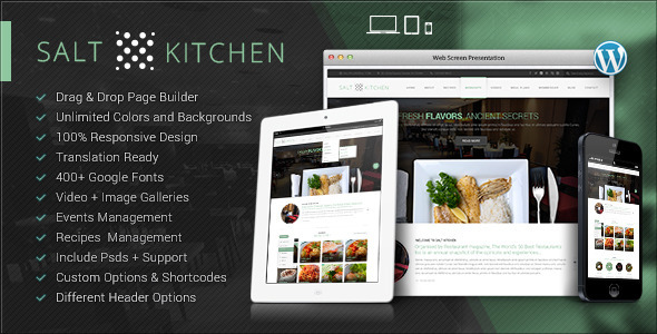 10.food wordpress themes