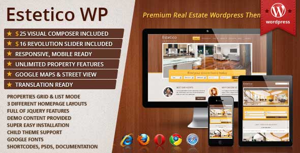 12.real estate wordpress theme
