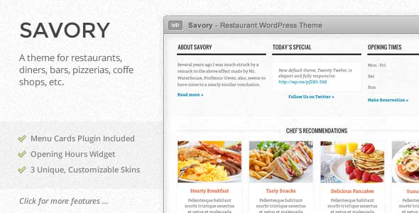 16.food wordpress themes