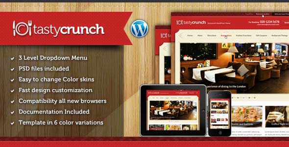 18.food wordpress themes